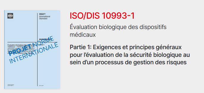 L’évaluation de la sécurité biologique des DM va faire peau neuve !